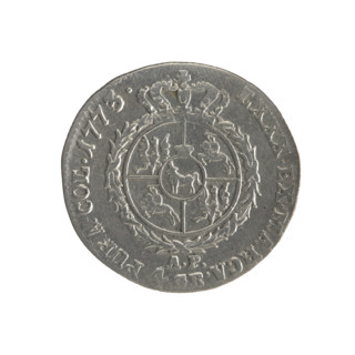crown zloty, Partenstein, Antoni (fl. 1772-1774), Stanislaw August Poniatowski (King of Poland;