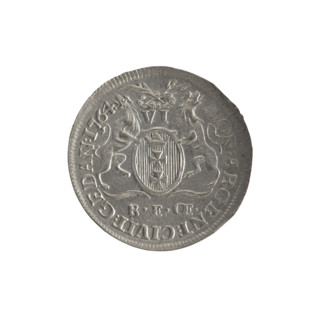 Gdansk six-coin, Stanislaw August Poniatowski (King of Poland; 1764-1795), Oeckermann, Rudolf