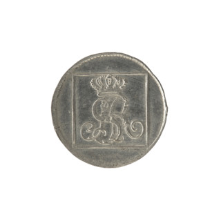 silver crown grosz; maker: Schröder, Justyn (master of the Warsaw mint 1768–1772); depicted ruler:
