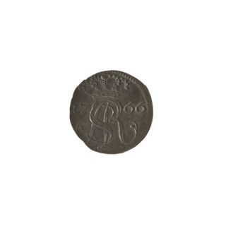 Gdansk szelag, Stanislaw August Poniatowski (king of Poland; 1764–1795). Stüber; Frederick Louis