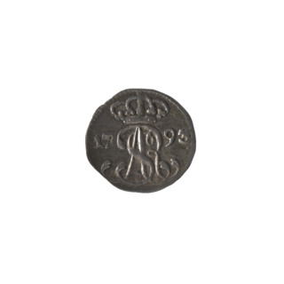 Gdansk trial szelag?, Stanislaw August Poniatowski (King of Poland; 1764–1795), Monogramist CLM