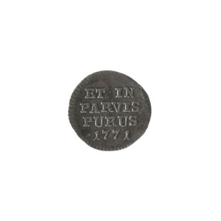 Silver crown trial groschen; Stanislaw August Poniatowski (King of Poland, 1764–1795); engraver