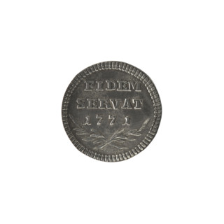 Crown proof groschen (Crown proof half-zloty coin), Stanislaw August Poniatowski (King of Poland;