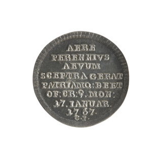 Obv.: Head of Stanislaw August turned to the right, around it a divided inscription at the bottom:
