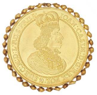 Gdansk Donative - 5 ducat, John II Casimir Vasa (King of Poland; 1648–1668), maker: Gerhard Rogge
