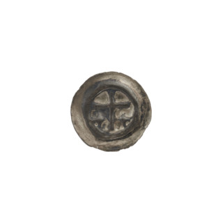 Denarius - bracteate; one-sided coin (coin, one-sided), ca. 1317/1318–ca. 1327/1328; State of the