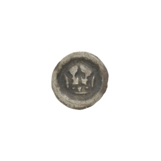 denarius - bracteate, crown II (iconographic), crowns, one-sided coins, Teutonic Knights (order),