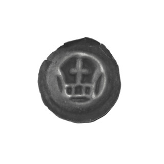 denarius - bracteate, crown II (iconographic), crowns, one-sided coins, crosses, Teutonic Knights