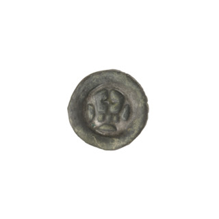 denarius - bracteate, crown II (iconographic), crowns, one-sided coins, crosses, balls, Teutonic