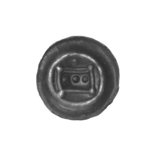 Denarius - bracteate, rectangle I (iconographic), one-sided coin, rectangle with three spheres