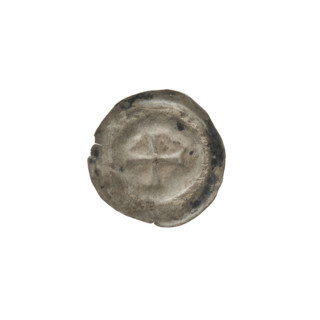 denarius - bracteate; Greek cross I (iconographic); R5 (rare); equal-armed cross (iconographic)