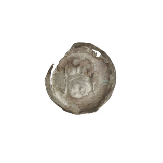 Denarius - bracteate, gate I (iconographic), Richard, Antoni (1841–1894) — AR punches, gates,