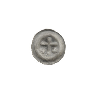 Denarius (bracteate), one-sided coin, ca. 1317/1318–ca. 1327/1328, State of the Teutonic Order