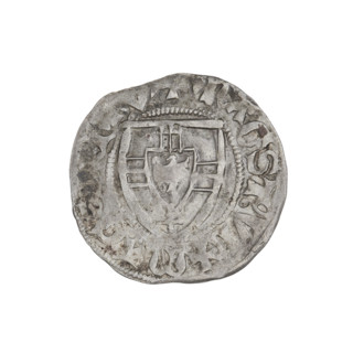 Teutonic szelag, Ulrich von Jungingen (Grand Master; 1407–1410); Teutonic shield (iconographic);