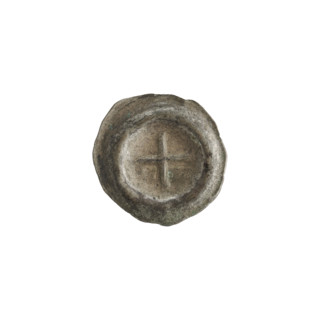 denarius - bracteate, Greek cross I (iconographic), R5 (rare), equal-armed cross (iconographic),
