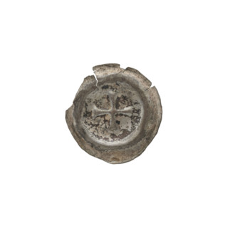 denarius - bracteate, Greek cross I (iconographic), R5 (rarity), Potocki-Pilawa, equal-armed cross