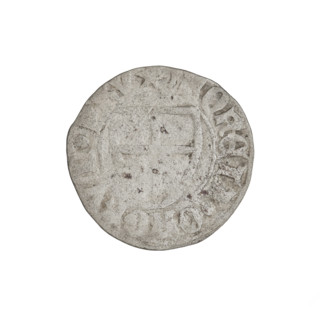 Teutonic szelag, Michal Küchmeister (Grand Master; 1414–1422). Teutonic shield (iconographic),