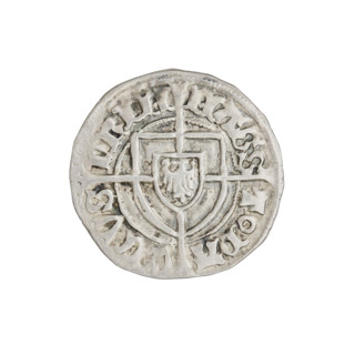 Teutonic szelag, Pawel von Russdorf (Grand Master; 1422–1441), Teutonic shield (iconographic),
