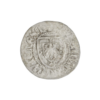 Teutonic szelag, Henryk Reuss von Plauen (Grand Master; 1467–1469); Teutonic shield (iconographic);