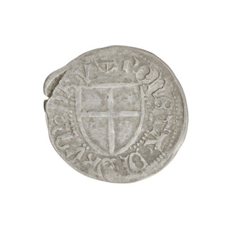 Teutonic szelag, Henryk Reuss von Plauen (Grand Master; 1467–1469); Teutonic shield (iconographic);