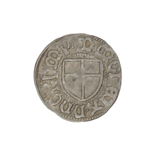 Teutonic szelag, Marcin Truchsess von Wetzhausen (Grand Master; 1477–1489); publisher: Wesner, Hans