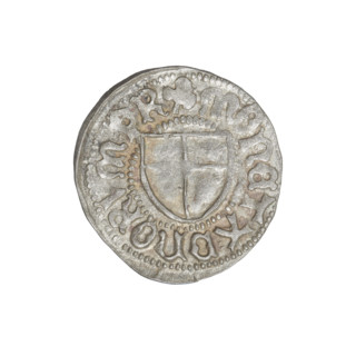 Teutonic szelag; Marcin Truchsess von Wetzhausen (Grand Master; 1477–1489); Wesner, Hans (fl.