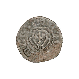 Teutonic szelag, forgery from the period, Marcin Truchsess von Wetzhausen (Grand Master; 1477–1489)