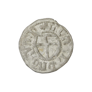 Teutonic szelag, Jan von Tiefen (Grand Master; 1489–1497), publisher Wesner, Hans (fl. 1480–?),