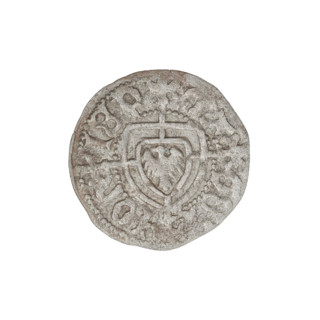 Teutonic szelag, Jan von Tiefen (Grand Master; 1489–1497); publisher: Wesner, Hans (fl. 1480–?;