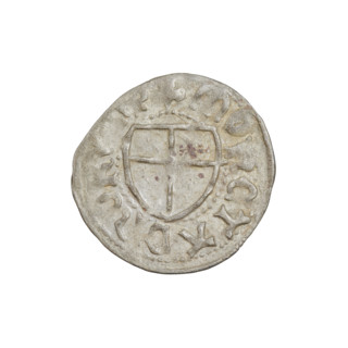 Teutonic szelag, Jan von Tiefen (Grand Master; 1489–1497). Wesner, Hans (fl. 1480–?), publisher