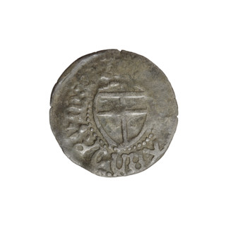 Teutonic szelag, Jan von Tiefen (Grand Master; 1489–1497); publisher: Wesner, Hans (fl. 1480–?;