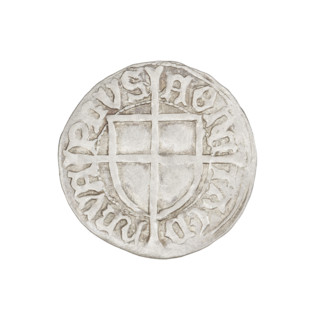 Teutonic groschen, Jan von Tiefen (Grand Master; 1489–1497), publisher Wesner, Hans (fl. 1480–?),