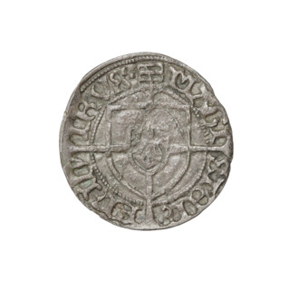 Teutonic groschen, Frederick of Saxony (Grand Master; 1498–1510). Publisher: Hans Wesner (fl.