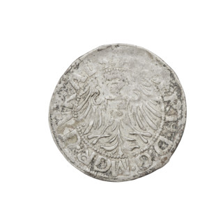 Teutonic groschen, Albrecht Hohenzollern (prince in Prussia; Grand Master; 1490–1568); Wille,