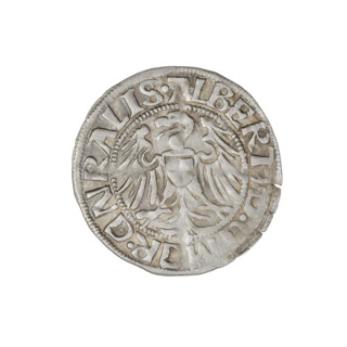 Teutonic groschen, Albrecht Hohenzollern (prince in Prussia; Grand Master; 1490–1568). Wille,