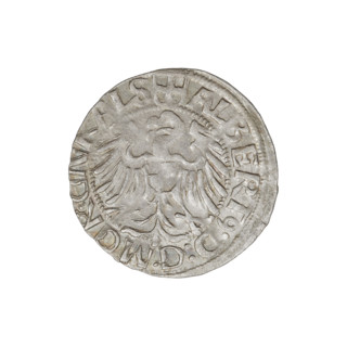 Teutonic groschen, Albrecht Hohenzollern (prince in Prussia; Grand Master; 1490–1568); publishers: