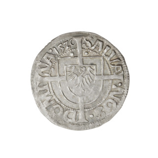 Teutonic groschen, Albrecht Hohenzollern (prince in Prussia; Grand Master; 1490–1568); Wille,