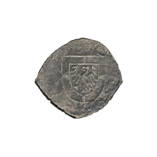 Teutonic groschen clip, Albrecht Hohenzollern (prince in Prussia; Grand Master; 1490–1568), Wille,