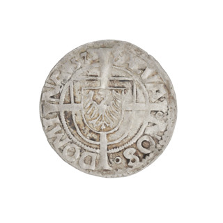 Teutonic groschen, Albrecht Hohenzollern (prince in Prussia; Grand Master; 1490–1568); publishers