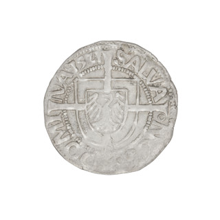 Teutonic groschen, Albrecht Hohenzollern (prince in Prussia; Grand Master; 1490–1568); Wille,