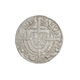Teutonic groschen, Albrecht Hohenzollern (prince in Prussia; Grand Master; 1490–1568); Wille,
