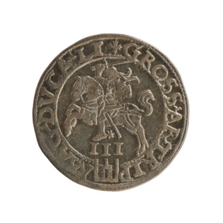 Lithuanian trojak, Sigismund II Augustus (king of Poland; 1544–1572), emblems, Jagiellon dynasty,
