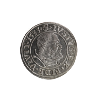 Albrecht Hohenzollern (Prince of Prussia; 1490–1568) — coin, 1533, Königsberg, Ducal Prussia