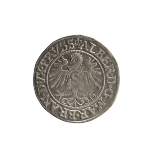 Decius Grosz, Jost Ludwik (fl. 1528–1535). Coin (1535), Königsberg, Ducal Prussia (1525–1701).