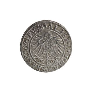 grosz, Decius, Jost Ludwik (fl. 1528-1535); 1535, Königsberg, Ducal Prussia (1525–1701). Coin
