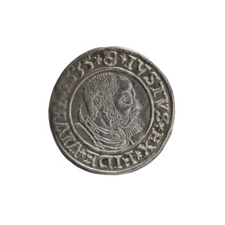 grosz, Decius, Jost Ludwik (fl. 1528-1535), Albert Hohenzollern (Prince of Prussia; 1490-1568) -