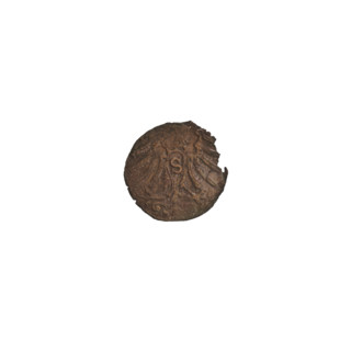Denarius, Goebell, Hans, R4 (rarity); Obv. In the beaded border the letter A, beneath which the