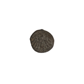 Denarius, Goebell, Hans, R4 (rarity). Obverse: in the beaded border the letter A below the heraldic