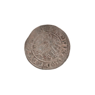 szelag, Nimptsch (Nimsch), Hans, R (rarity). Obv.: Prussian eagle, on its chest the crowned letter