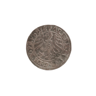 szelag; maker: Nimptsch (Nimsch), Hans; rarity: R; motifs: eagles, rosettes, Hohenzollern coat of